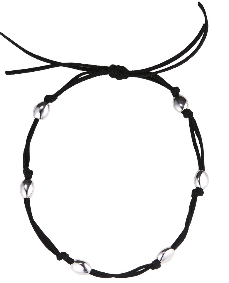 Lump string necklace(Dark)